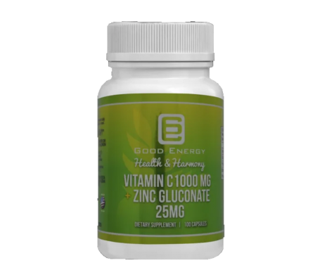 Good Energy Vit C 1000mg + Zinc Gluc 25g x 10caps