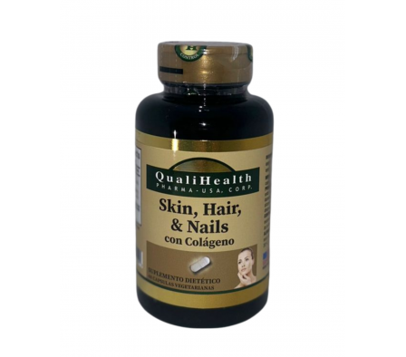 Qualihealth Suplemento Skin, Hair & Nails 60 Caps