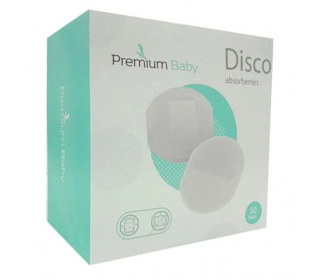 PremiumBaby Discos Absorbentes p/Lactancia 50Unid