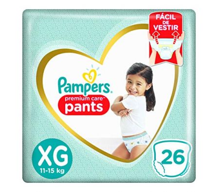 Pampers Pañal Premium Care Pants XG 26 Unidades