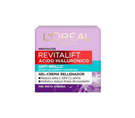 Loreal Crema Gel Revitalif Acido Hialuronico 50ml 