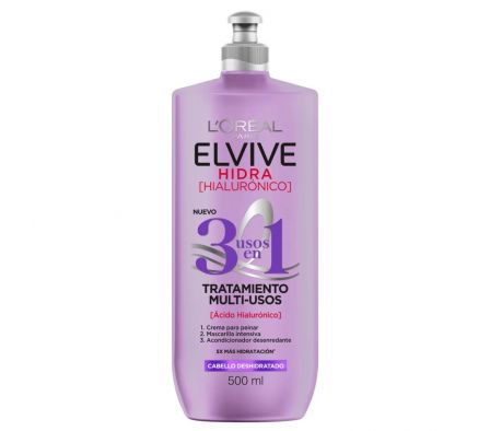 Elvive Tratamiento 3en1 Hidra Hialuronico 500ml