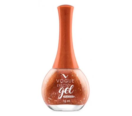Vogue Esmalte Efecto Gel Brillo Destellos