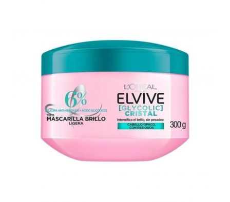 Elvive Glycolic Crystal Mascara Capilar 300g