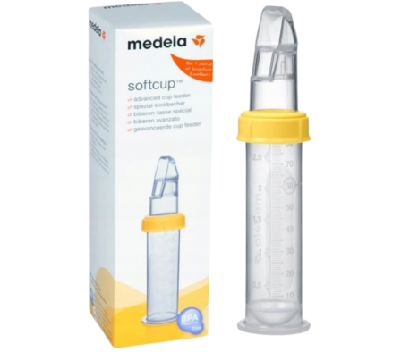 Medela Softcup Biberon C/Tetina Válvula Para Bebé
