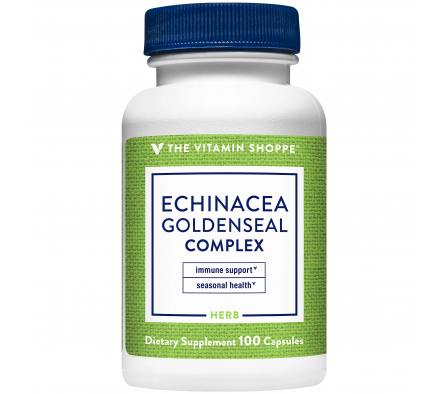 The Vitamin Shoppe Echinac Golden 100 Capsulas