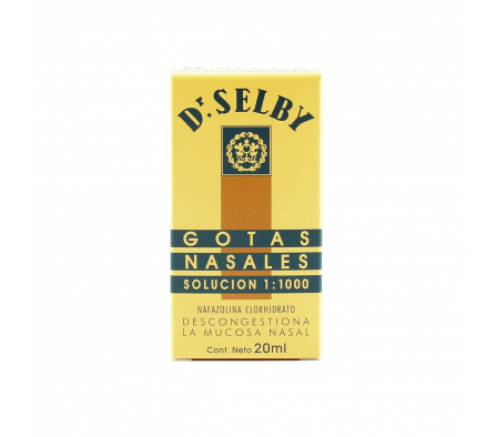 Dr Selby Gotas Nasales Adulto 20cc