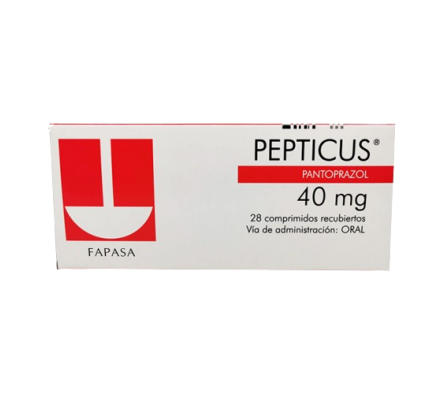 Pepticus Pantoprazol 40mg 28 Comprimidos