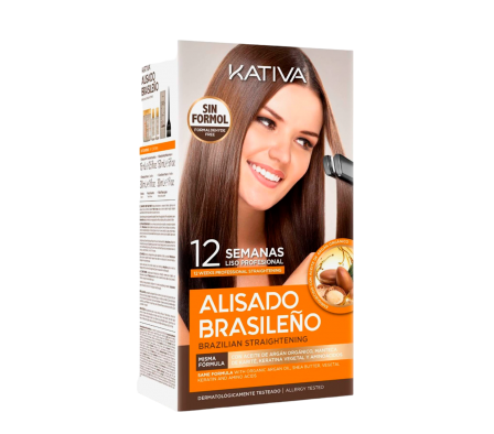 Kativa Kit Alisado Brasileño Natural