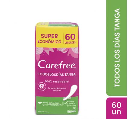 Carefree Todos Los Días Tanga 60 Unidades