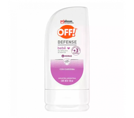 OFF Repelente Gel Defense Bebé 100 ml