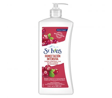 St. Ives Crema Corporal Humectacion Intensa 532ml