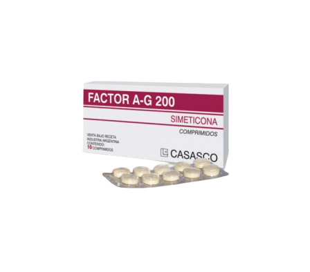 Factor A-G 200 - 10 Comprimidos