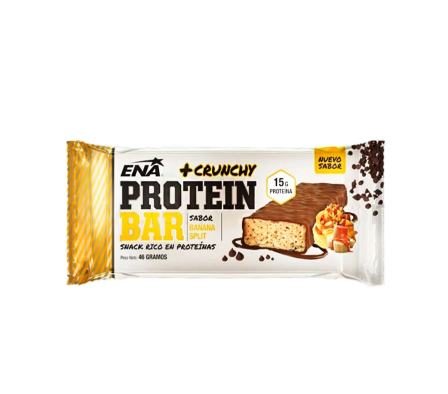 Ena Barra Protein Bar Banana Split + Crunchy 46g