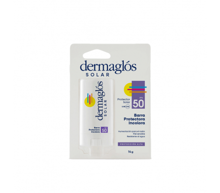 Dermaglos Protector Solar en Barra FPS 50 14 gr