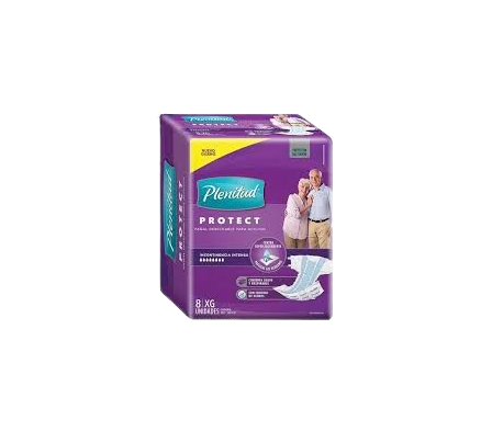 Plenitud Pañal P/ Adultos Protect XG 8 Unidades.