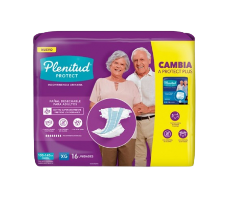Plenitud Pañal Para Adultos Protect XG 16 unidades