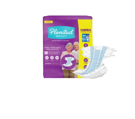 Plenitud Pañal P/ Adulto Protect M 8 Unidades.