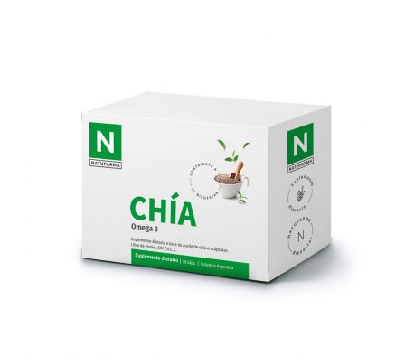 Natufarma Chia Omega 3 - Cont. 30 Capsulas