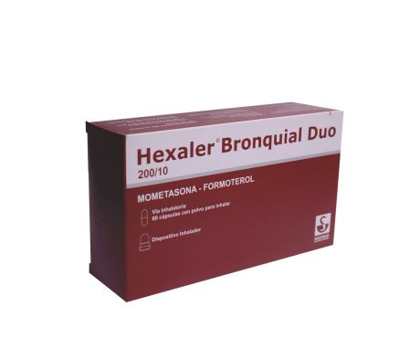Hexaler Bronquial Duo 200/10 Mometasona Formoterol