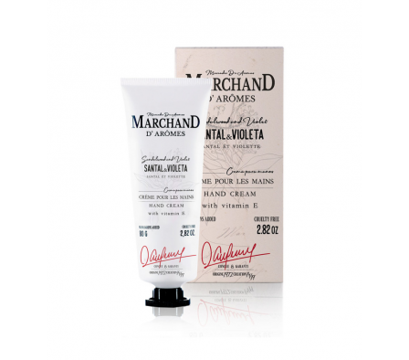 MarchanS Crema p/Manos Santal y Violeta 80g
