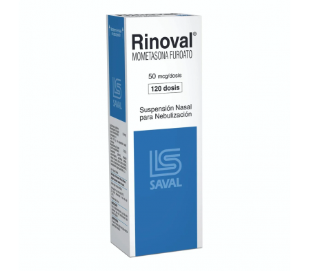 Rinoval Mometasona Furoato 50 mcg / 120 dosis - Fr