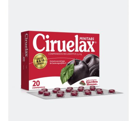 Ciruelax Minitabs 75mg 20 Comprimidos