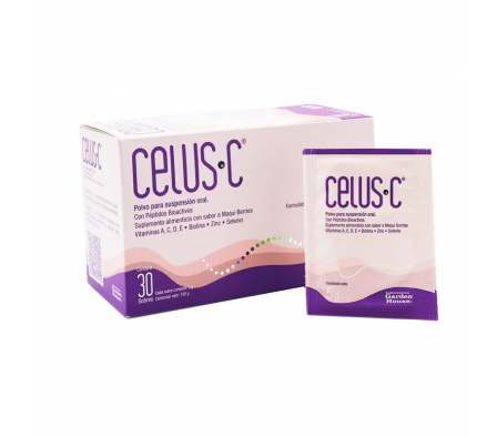 Celus C Vitaminas A, C, D, E Biotina - 1 Sobre
