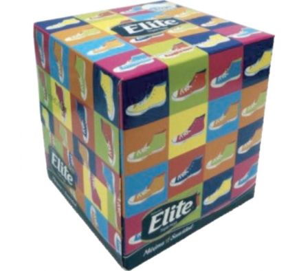 Elite Pañuelo Facial Premium 60 Unidades