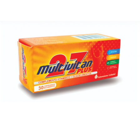 Multivitan 27 Multivitamínico con Minerales 50 com