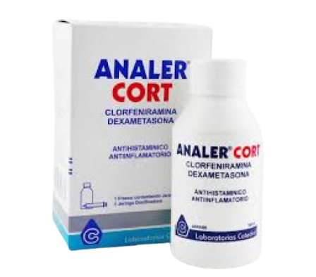 Analer Cort Clorfeniramina Dexa Jarabe 100ml