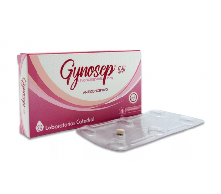 Gynosep Levonorgestrel 1,5 mg 1 comprimido