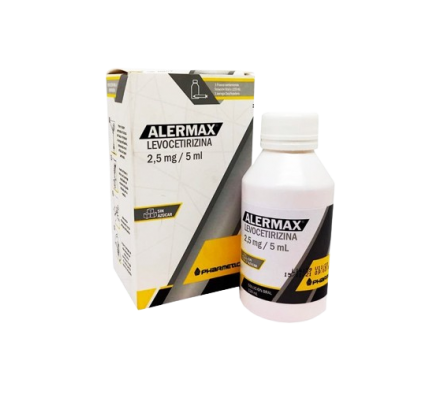 Alermax Levocetirizina 2,5 mg - Frasco 120 mL