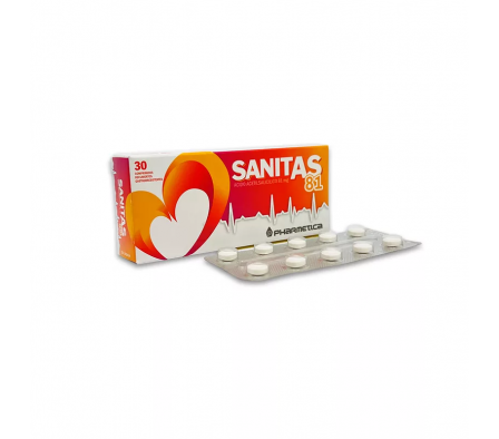 Sanitas 81 mg - Caja 30 Comprimidos