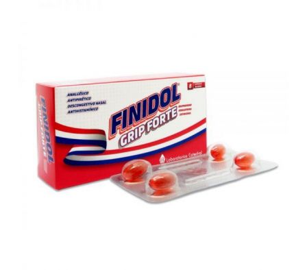 Finidol Grip Forte Antigripal x 4 comprimidos