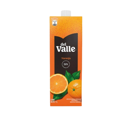 Del Valle Jugo de Naranja Tetra de 1.500 ml.