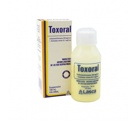 Toxoral Carboximetilcisteína 250 mg - 100 mL