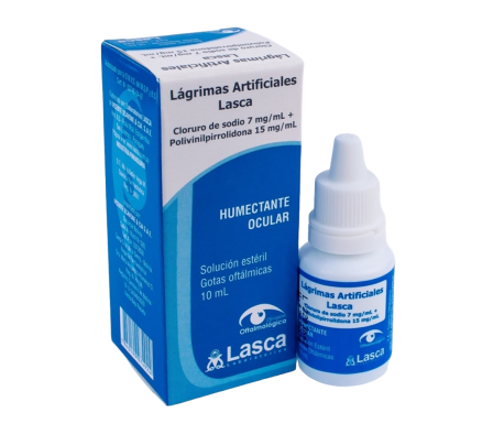 LAGRIMAS ARTIFICIALES LASCA GOTAS OFTALM. X 10 ML
