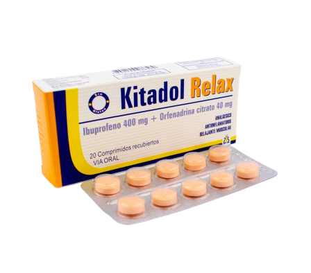 Kitadol Relax 20 Comprimidos Recubiertos