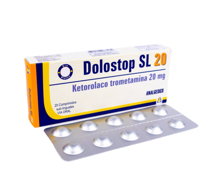 Dolostop SL 20 - 20 Comprimidos Sub-linguales