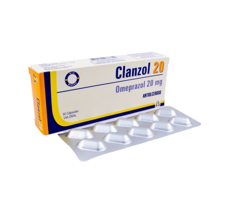 Clanzol 20mg - 30 Cápsulas