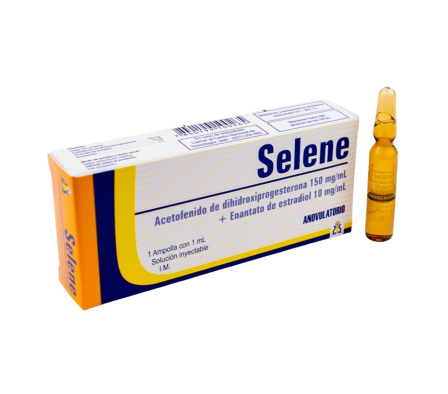 Selene Anovulatorio Sol. Inyectable 1 Ampolla 1mL