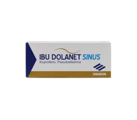 IbuDolanet Sinus Ibuprofeno Pseudoefedrina - Caja 