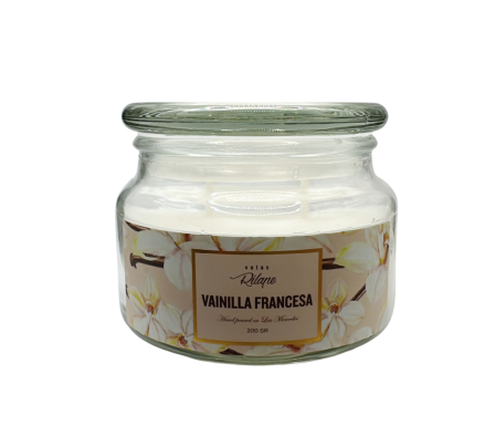 Rilape Vela Aromatica 200gr - Vainilla Francesa