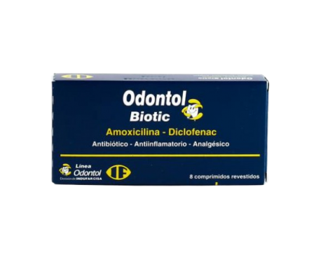 Odontol Biotic Comprimidos Revestidos Caja