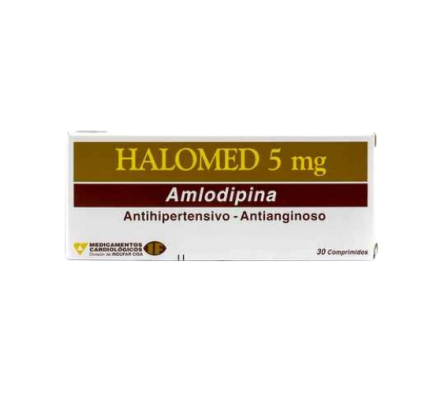 Halomed 5 mg Comprimidos Caja