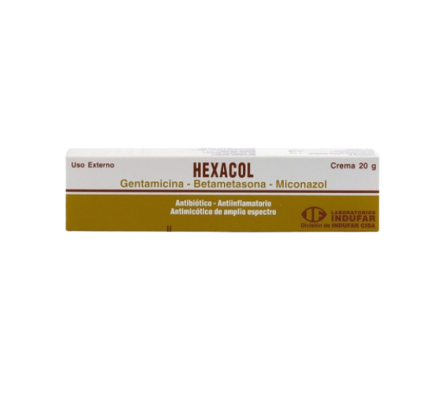 Hexacol Crema Pomo 20gr