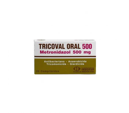 Tricoval Oral 500 Comprimidos Caja