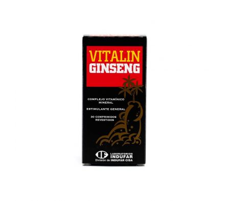 Vitalin Ginseng Comprimidos Revest.