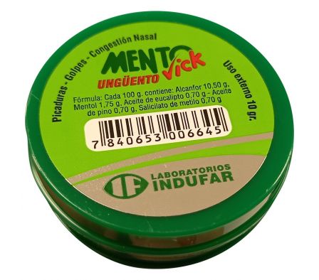 Mento Vick Unguento - Cont.10 gr